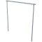 Laundry drying stand | Cross tube 2500 mm5 hooks, one-sided | steel tube  48 mm